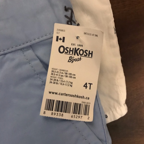 NWT 4T Oshkosh Anchor Outfit - Picture 3 of 5